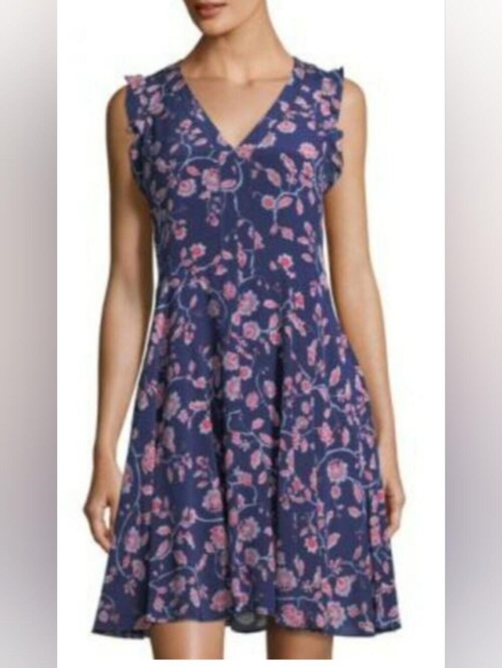 Rebecca Taylor Kyoto Floral Silk Dress, Size 8